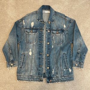 Zara Oversized denim jacket, perfect condition